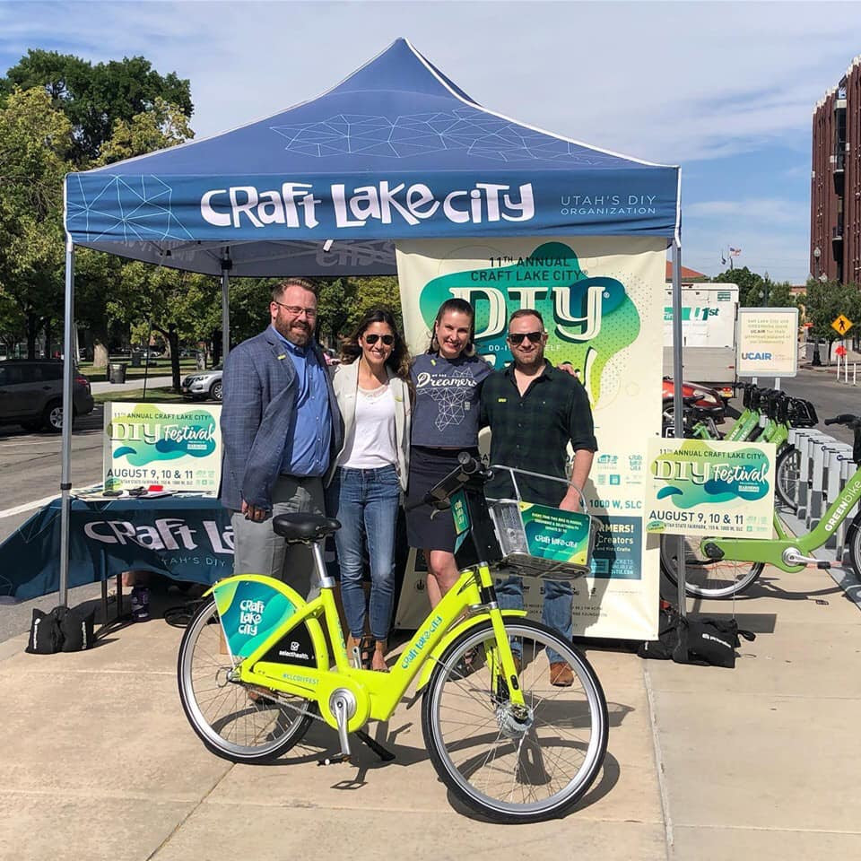 Craft Lake City Announces New Partnership with GREENBike!