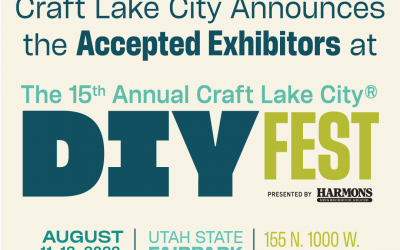 Craft Lake City Announces the Participant Lineup for the 15th Annual Craft Lake City DIY Festival Presented By Harmons!