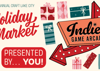 Craft Lake City to Celebrate Local Indie Games  at Annual Holiday Market in Ogden, UT