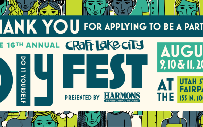 Craft Lake City Announces Artisan Exhibitor Lineup for 16th Annual Craft Lake City DIY Festival Presented By Harmons